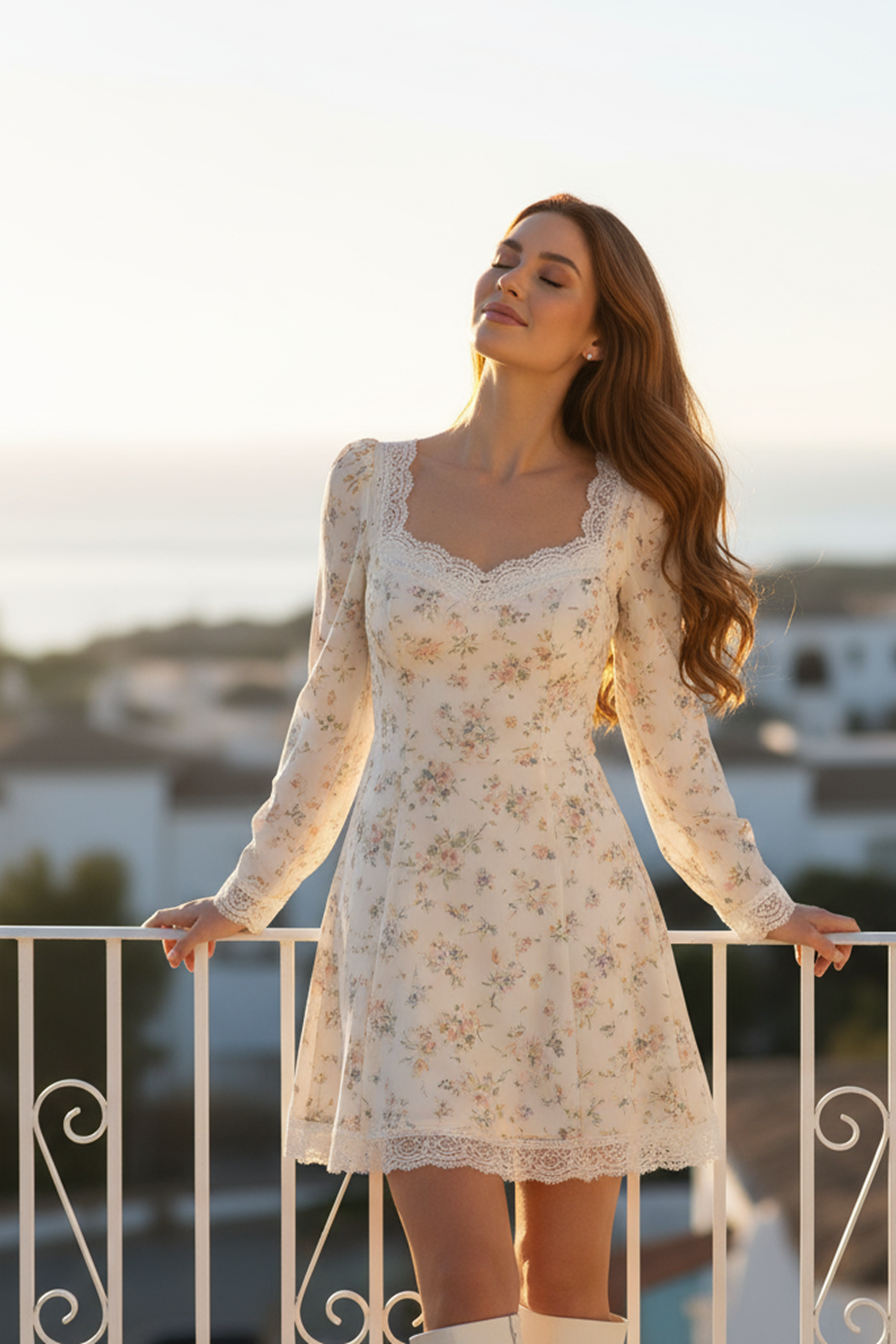 Daybreak Floral Mini Dress