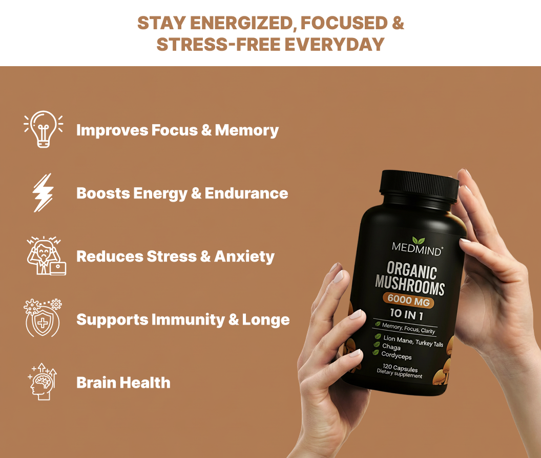 Organic Mushroom 10 in 1