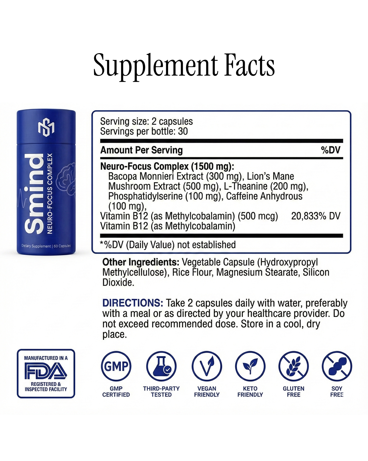 Smind Neuro-Focus Complex